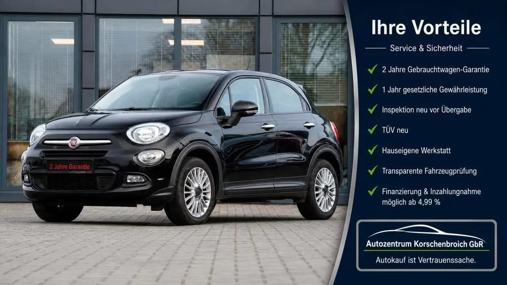 Main__Slider__Photo:Fiat 500X Pop Star MIT 2 JAHREN GARANTIE !!! 02/2018-0