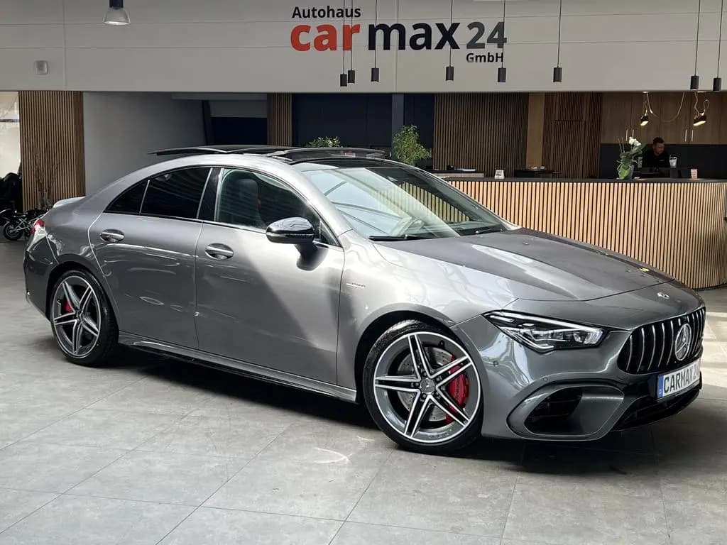 Main__Slider__Photo:Mercedes-Benz CLA-Class 45 AMG S AMG 4Matic Pano Kamera MBUX Night 01/2020-0