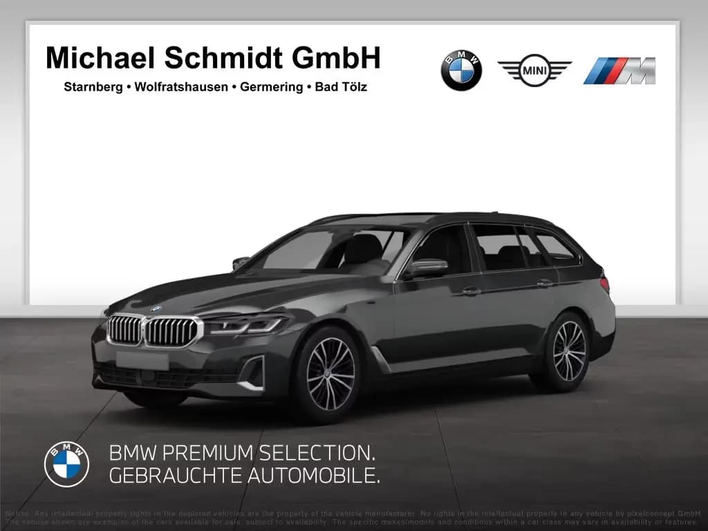 Main__Slider__Photo:BMW 5 Series 520d Touring*Luxury Line*LC Prof.*HUD*HiFi*DAB*P 10/2021-0