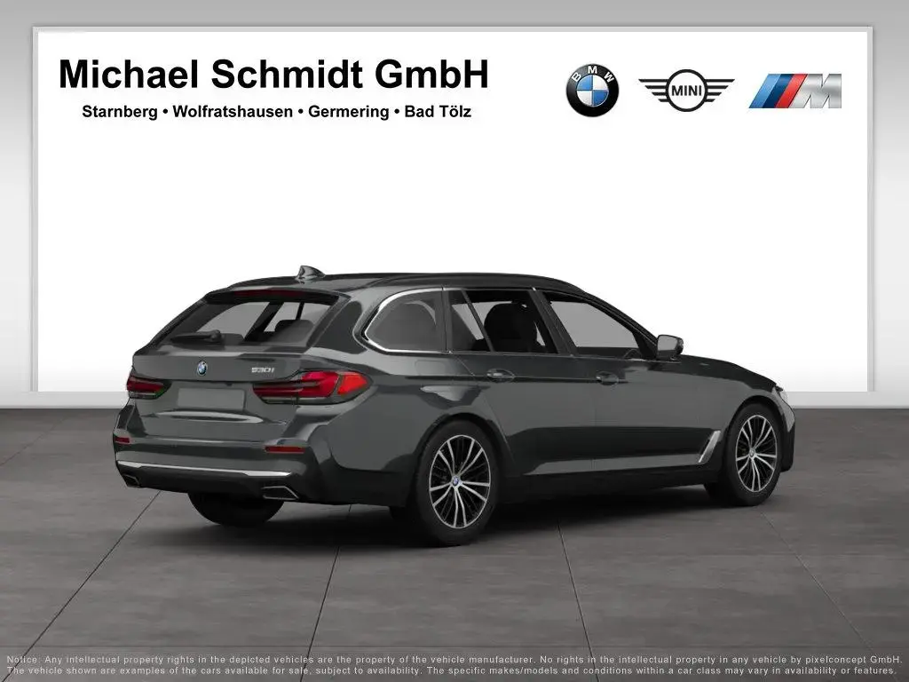 Main__Slider__Photo:BMW 5 Series 520d Touring*Luxury Line*LC Prof.*HUD*HiFi*DAB*P 10/2021-1