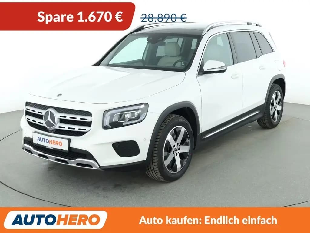 Main__Slider__Photo:Mercedes-Benz GLB-Class d Progressive Aut.*PANO*NAVI*LED*TEMPO* 12/2020-0