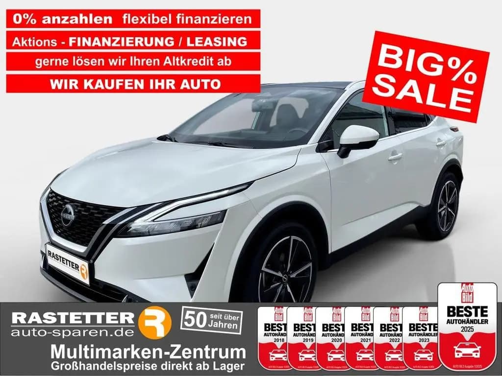 Main__Slider__Photo:Nissan Qashqai Xtronic 4x4 tekna Pano+19Z+Design+Busine 07/2024-0
