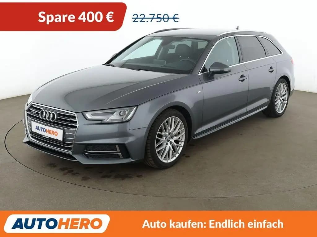 Main__Slider__Photo:Audi A4 2.0 TFSI quattro Design Aut.*NAVI*LED*CAM*SHZ 04/2016-0