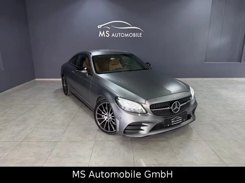 Main__Slider__Photo:Mercedes-Benz C-Class 200 Coupe AMG Line Memory/BurM/VirtualCockpit 05/2019-0