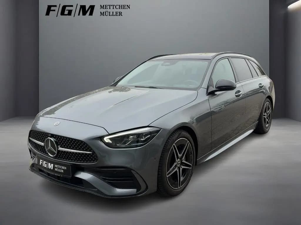 Main__Slider__Photo:Mercedes-Benz C-Class 180 T AMG/PanoD/R-Kam/LED/Night/AHK/el.Heckkla 12/2022-0