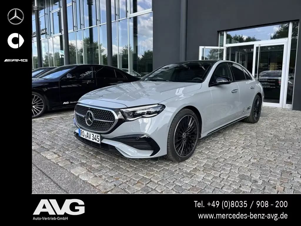 Main__Slider__Photo:Mercedes-Benz E 220 d AMG Edition Digital Burmester® Pano 360° 05/2026-0