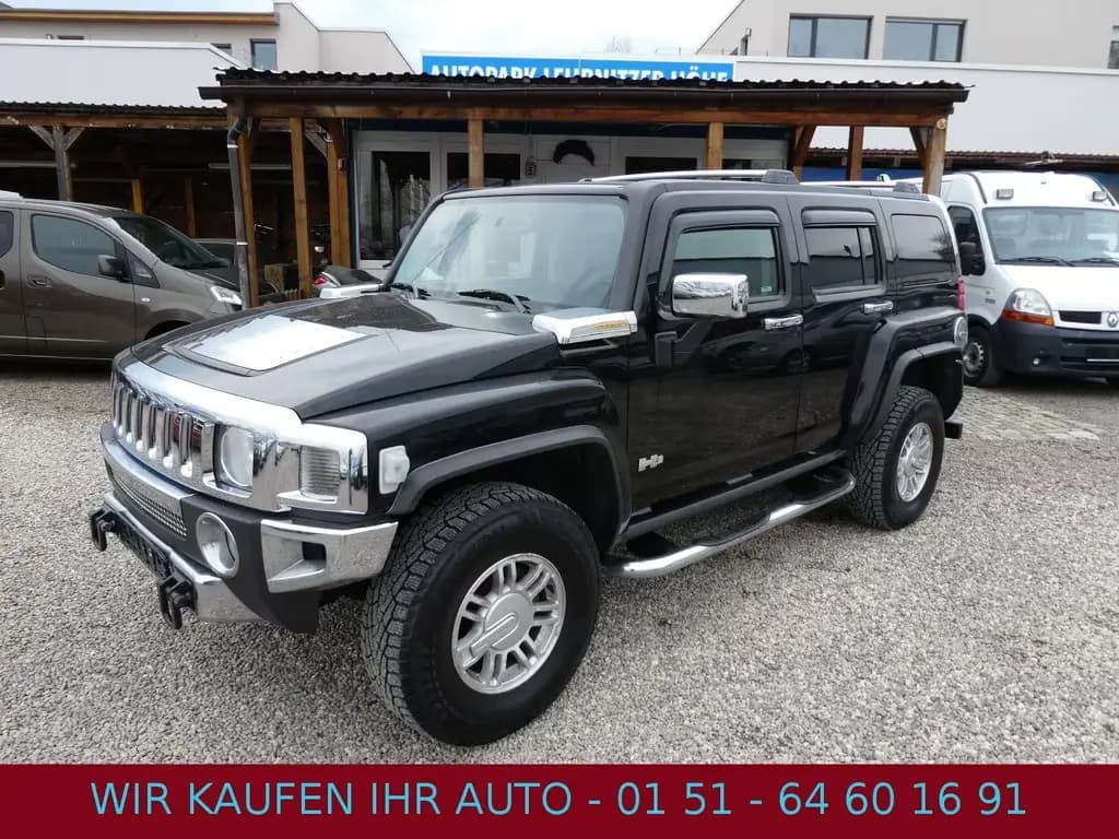 Main__Slider__Photo:Hummer H3 3.7 Adventure Automatik #LEDER#KLIMA#AHK#27 12/2008-0