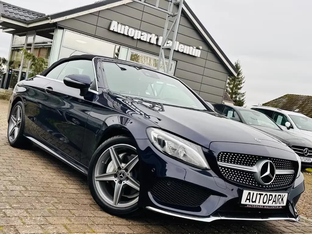 Main__Slider__Photo:Mercedes-Benz C 200 Cabrio*AMG PAKET*LED*LEDER*AIRSCARF* 11/2017-0