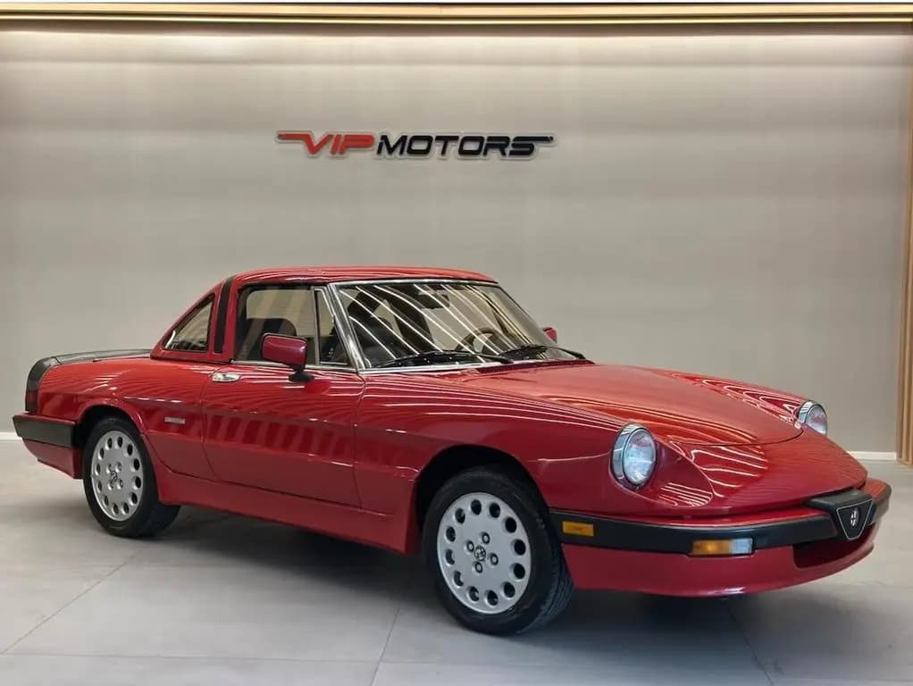 Main__Slider__Photo:Alfa Romeo Alfa ROMEO SPIDER 2.0 125CV QUADRIFOGLIO VERDE * 04/1987-0