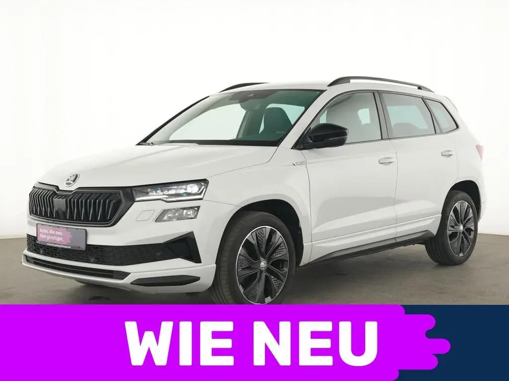 Main__Slider__Photo:Skoda Karoq Sportline AHK|ACC|LED|Kamera|Kessy|CarPlay 03/2023-0