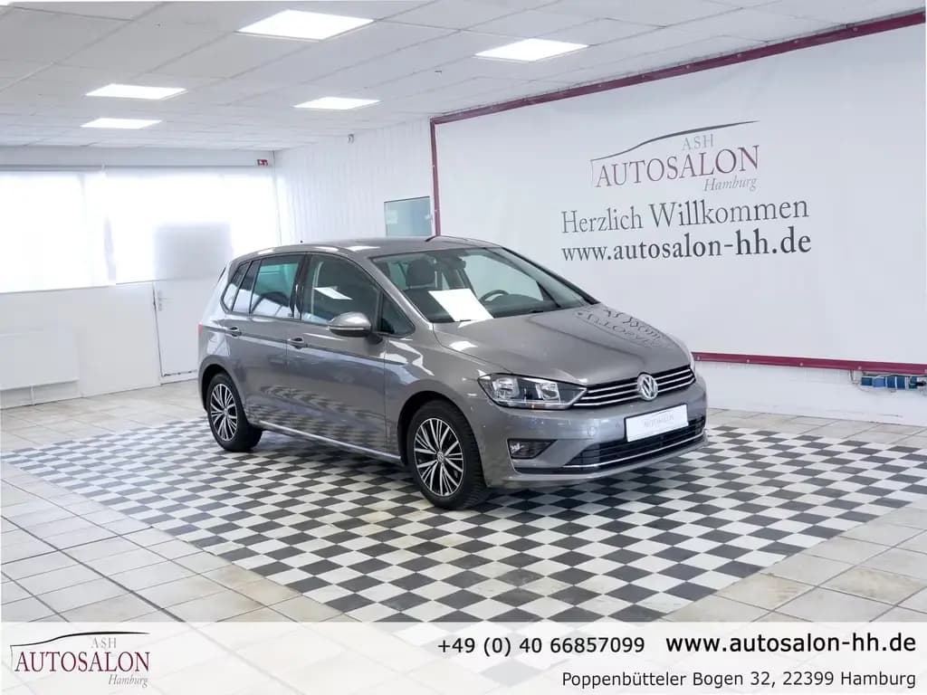 Main__Slider__Photo:Volkswagen Golf Sportsvan Allstar*1Vorb. Rentner*Navi*Pano* 01/2017-0