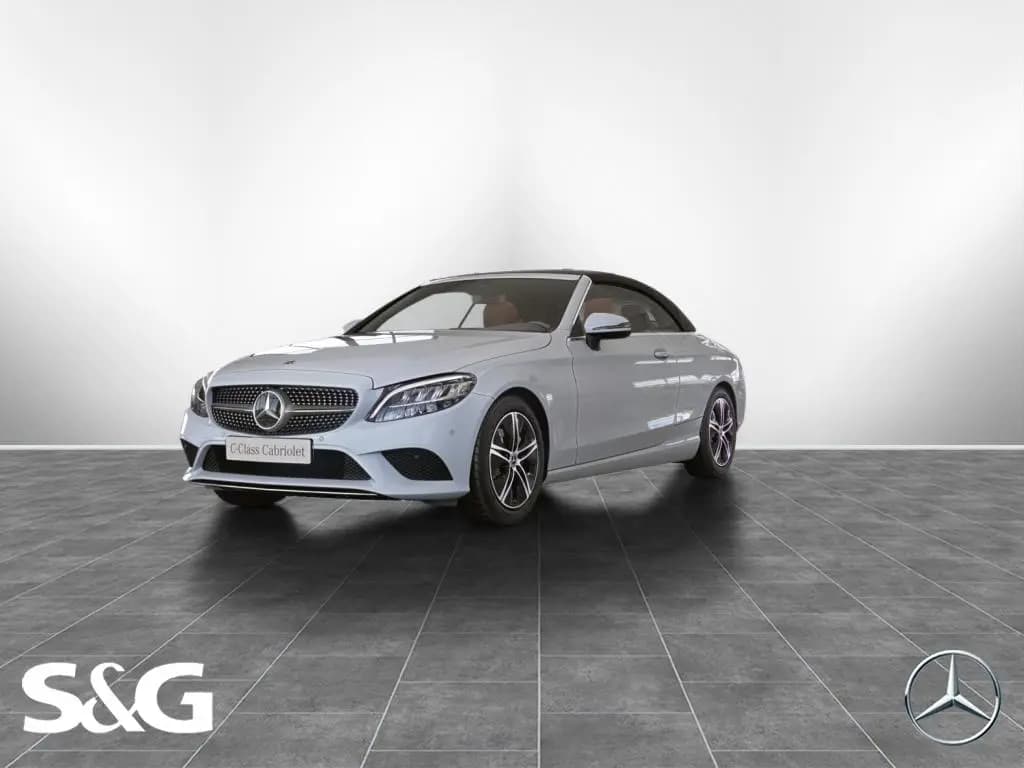 Main__Slider__Photo:Mercedes-Benz C-Class 200 Cabriolet KAMERA+CARPLAY+MBUX+LED+17 ZOLL 02/2021-0