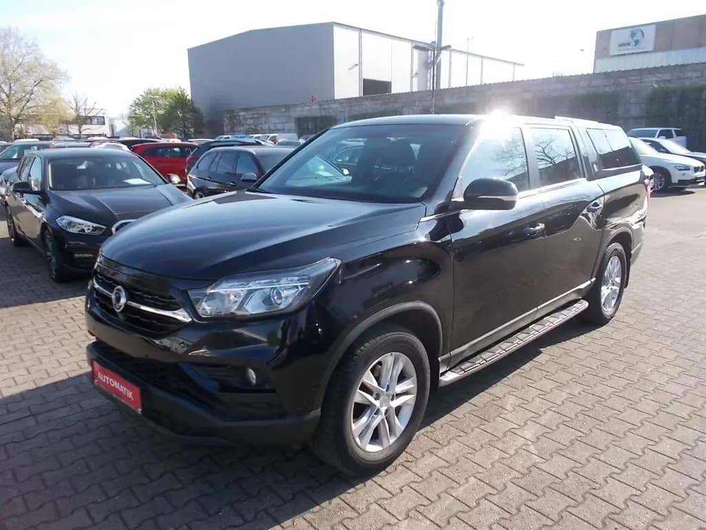 Main__Slider__Photo:Ssangyong MUSSO Sapphire, 4WD, Hardtop, Alu 18" Leder 10/2020-0