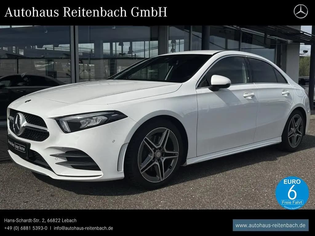 Main__Slider__Photo:Mercedes-Benz A-Class 4M LIMO AMG+LED+7G-DCT SITZHZG+WIDE+PTC+18" 06/2020-0