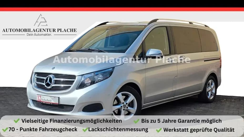 Main__Slider__Photo:Mercedes-Benz V 220 d AT Kompakt Edition *6-Sitzer/ WKR/ Navi* 03/2018-0
