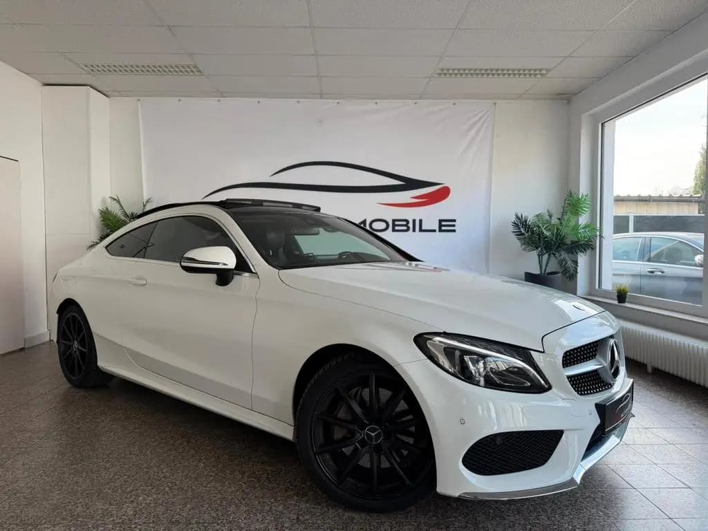 Main__Slider__Photo:Mercedes-Benz C-Class 250 Coupe AMG Panorama Burmester Ambiente AHK 05/2017-0