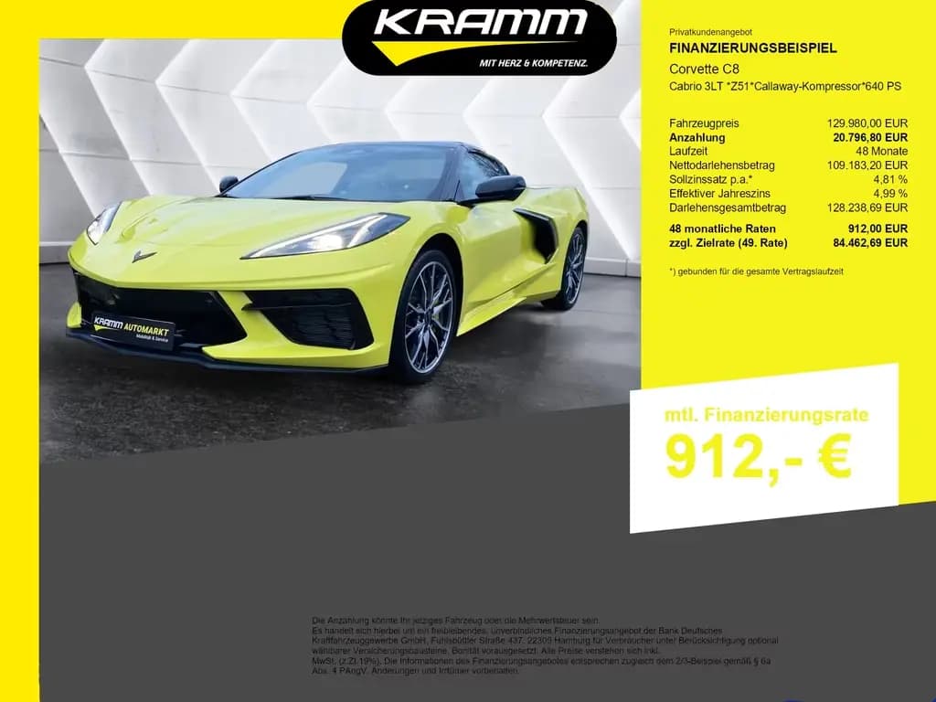 Main__Slider__Photo:Corvette C8 Cabrio 3LT *Z51*Callaway-Kompressor*640 PS 08/2025-0
