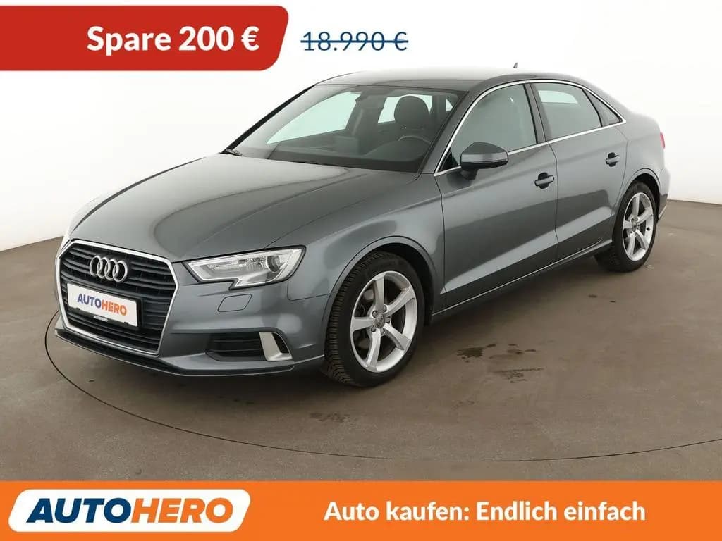 Main__Slider__Photo:Audi A3 Limousine 1.5 TFSI ACT Sport*NAVI*TEMPO*PDC* 05/2018-0