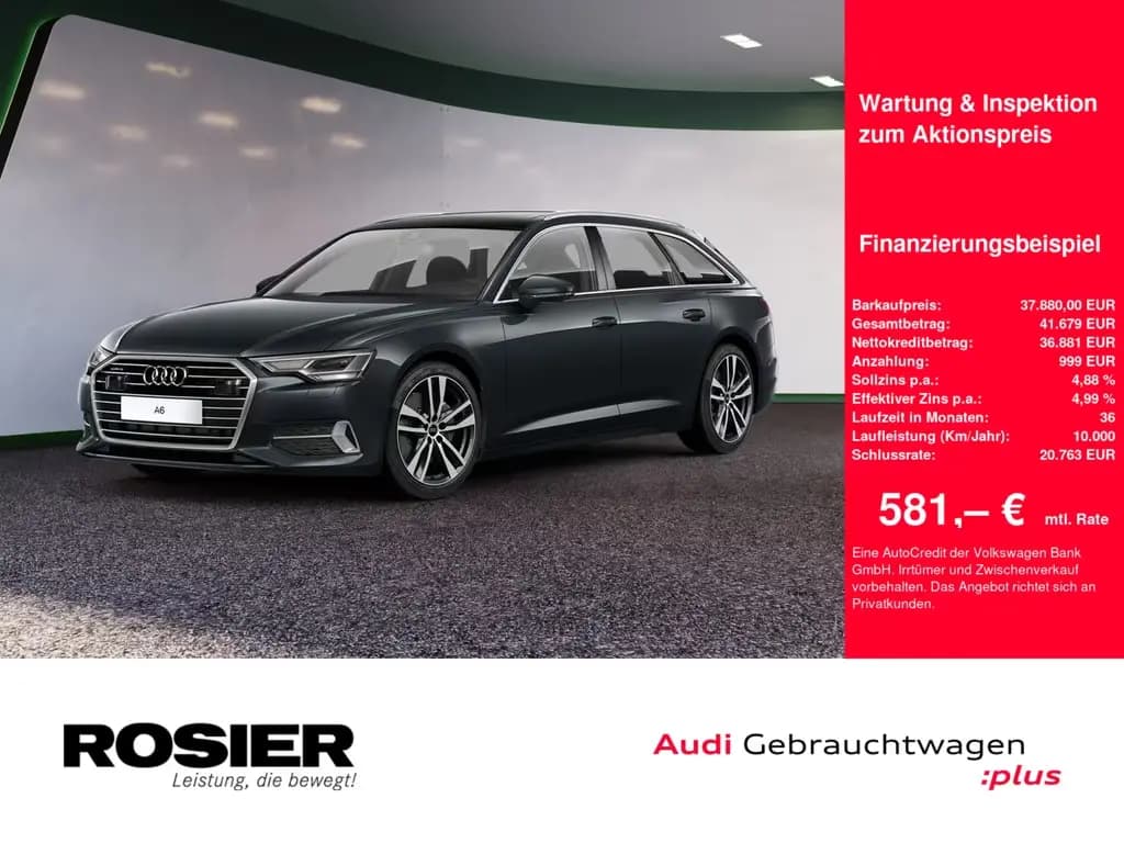 Main__Slider__Photo:Audi A6 Avant sport 50 TDI quattro tiptronic ACC PANO 01/2022-0