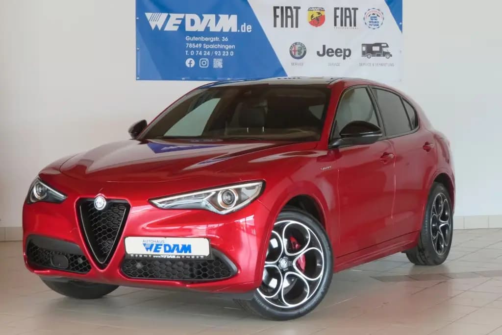 Main__Slider__Photo:Alfa Romeo Stelvio Veloce Q4 2.0 280PS *Schiebedach,AHK* 04/2022-0