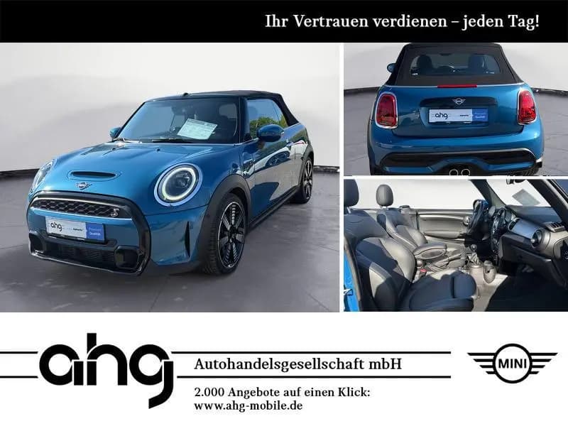 Main__Slider__Photo:MINI Cooper S Cabrio Classic Trim Navi Sportsitze Rüc 04/2021-0