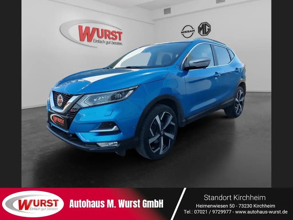 Main__Slider__Photo:Nissan Qashqai 1.2DIG-T Tekna+ elektr.Ledersitze Rundum 09/2018-0