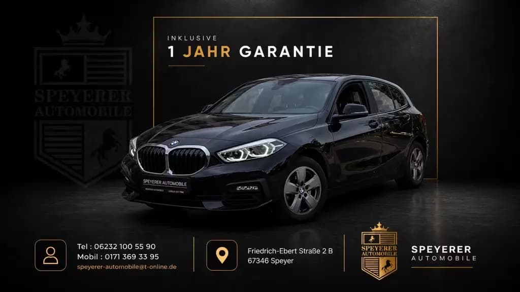 Main__Slider__Photo:BMW 118 i Advantage|NAVI|LED|SHZ|AUTOMATIK|APPLE-CAR 06/2020-0