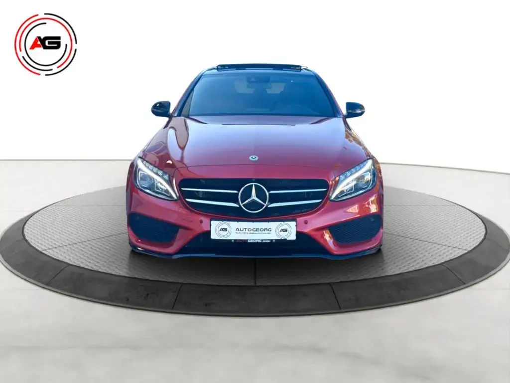 Main__Slider__Photo:Mercedes-Benz C-Class 300 AMG-LINE LED CARPLAY BURMESTER PANO 360° 02/2018-1
