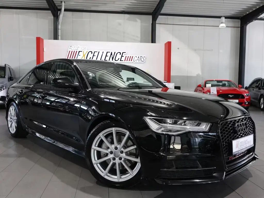 Main__Slider__Photo:Audi A6 2.0 TFSI Q LIMOUSINE S-LINE BLACK / LED,LEDER 12/2017-1