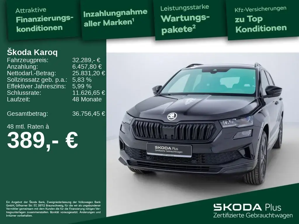 Main__Slider__Photo:Skoda Karoq 2.0 TSI Sportline*4M*APP*AHK*RFK*ACC* 01/2023-1