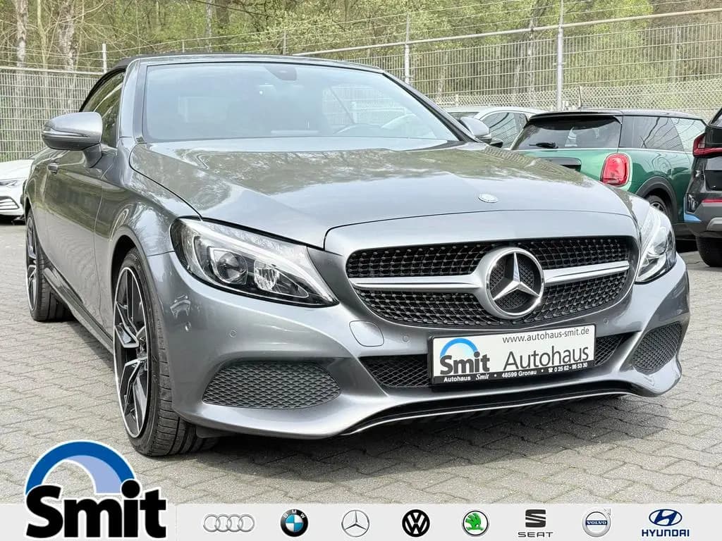 Main__Slider__Photo:Mercedes-Benz C-Class Cabrio *AIRSCARF*NAVI*LEDER*LED*TOTWINKEL 09/2017-0
