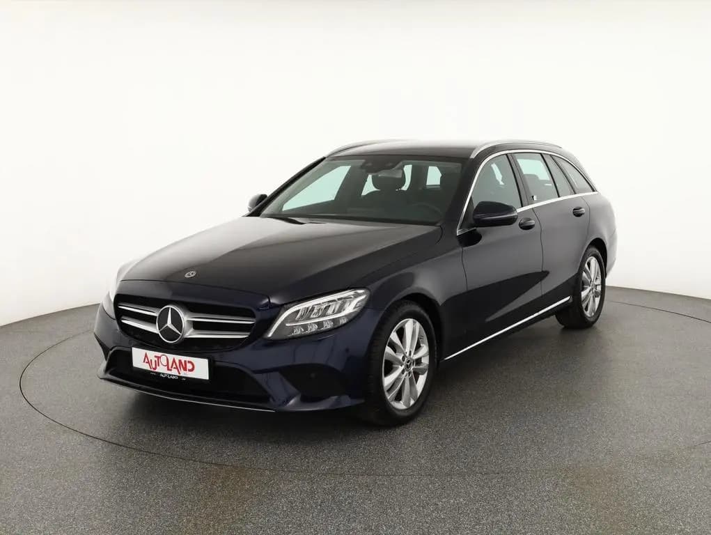 Main__Slider__Photo:Mercedes-Benz C-Class T-Modell Aut. LED Navi Kamera AHK DAB 07/2019-0