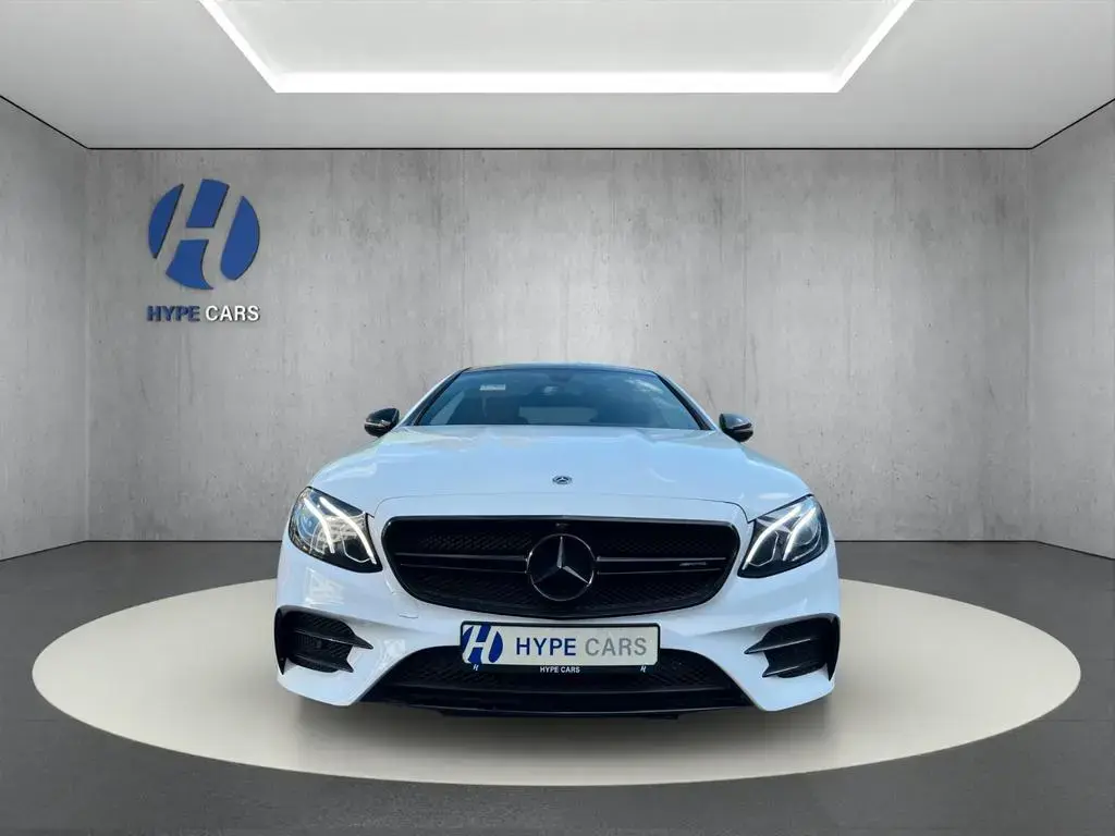 Main__Slider__Photo:Mercedes-Benz E-Class 53 AMG 4M Coupe Pano RFK BURM. LED Luft. 20LM 10/2018-1