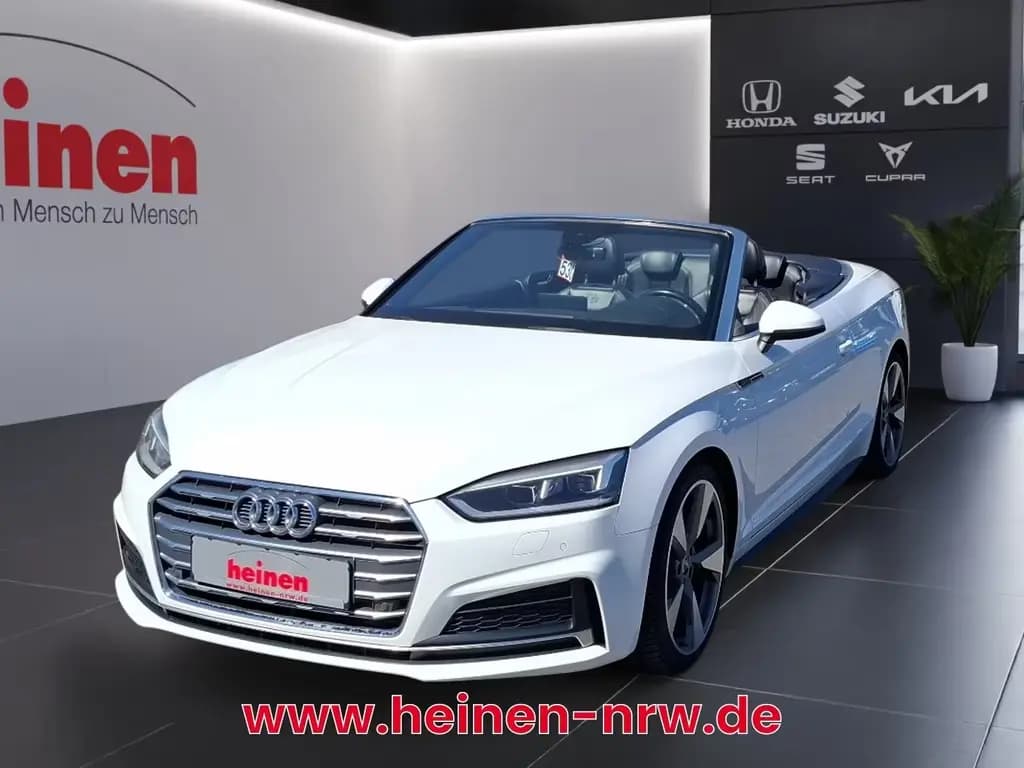 Main__Slider__Photo:Audi A5 Cabriolet 2.0 TFSI sport NAVI LED LEDER 19Z 06/2017-0