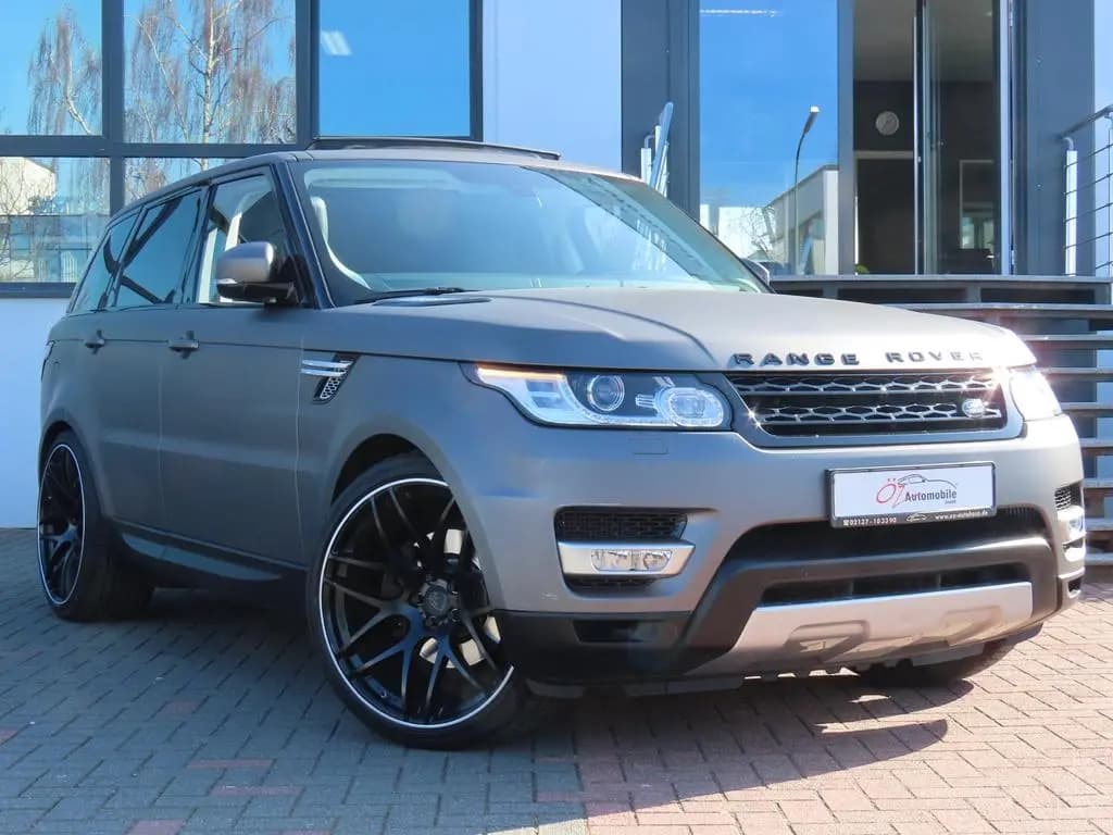 Main__Slider__Photo:Land Rover Range Rover Rover Sport 3.0 TDV6 Autom. Pano 23 Zoll 09/2013-0