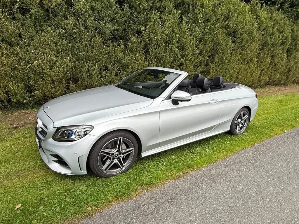 Main__Slider__Photo:Mercedes-Benz C-Class 220d C 220d Cabrio AMG Line Facelift 360° AHK 08/2018-0