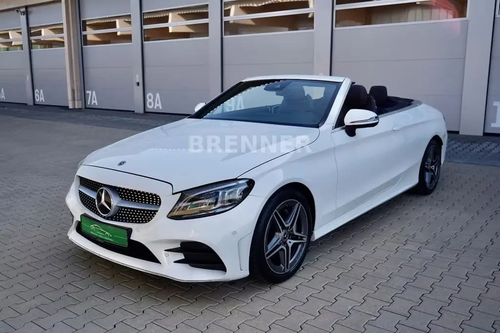 Main__Slider__Photo:Mercedes-Benz C 200 Cabrio AMG Facelift Multibeam AHK Kamera 10/2018-0