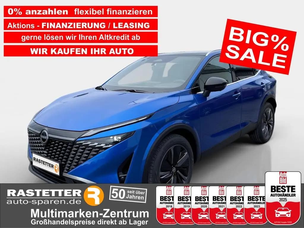 Main__Slider__Photo:Nissan Qashqai tekna Leder+Pano+ProPILOT+Bose+19Z+HUD+M 03/2026-0