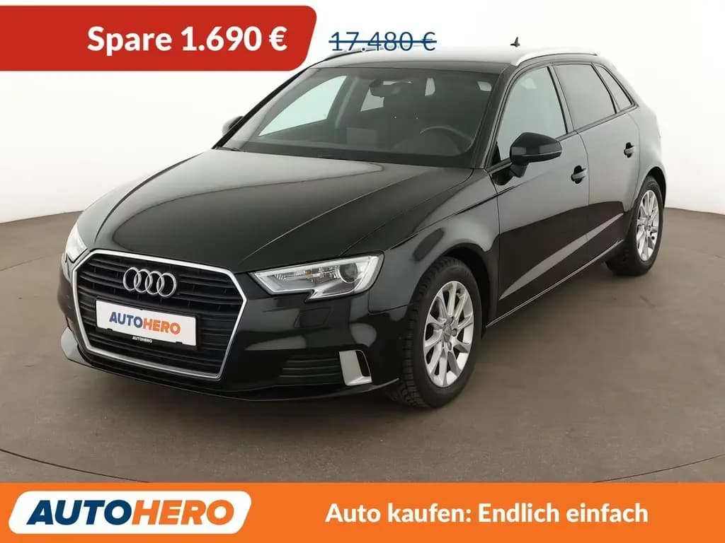 Main__Slider__Photo:Audi A3 Sportback 1.6 TDI Sport *NAVI*XENON*TEMPO*PDC 03/2018-0