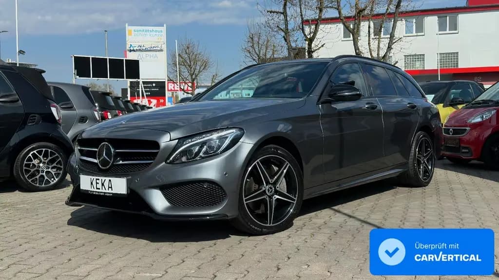 Main__Slider__Photo:Mercedes-Benz C 250 d T AMG LINE! DISTR+! HUD! PANO! 360°! ILS! 12/2017-0