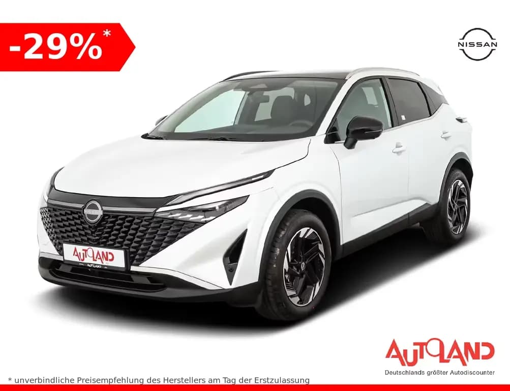 Main__Slider__Photo:Nissan Qashqai N-Design 1.3 Dig-T Aut. LED ACC 360° 03/2026-0