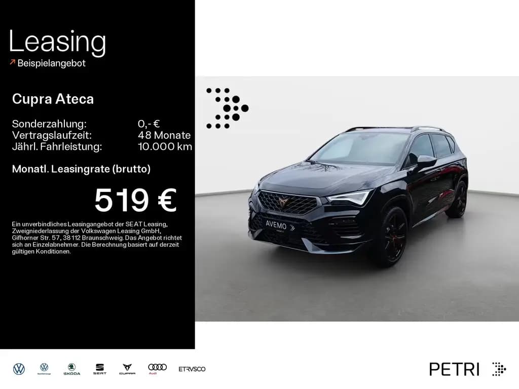 Main__Slider__Photo:Cupra Ateca VZ 2.0 TSI *300PS* DSG*4Drive*elekt.Sitze* 03/2026-0