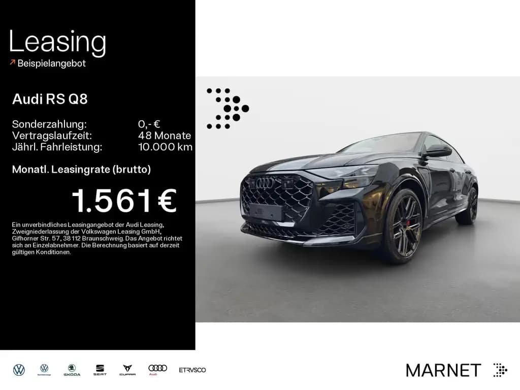 Main__Slider__Photo:Audi RSQ8 RS Q8 SUV 441 kW tiptronic*B&OSOundsystem*Massag 04/2026-0