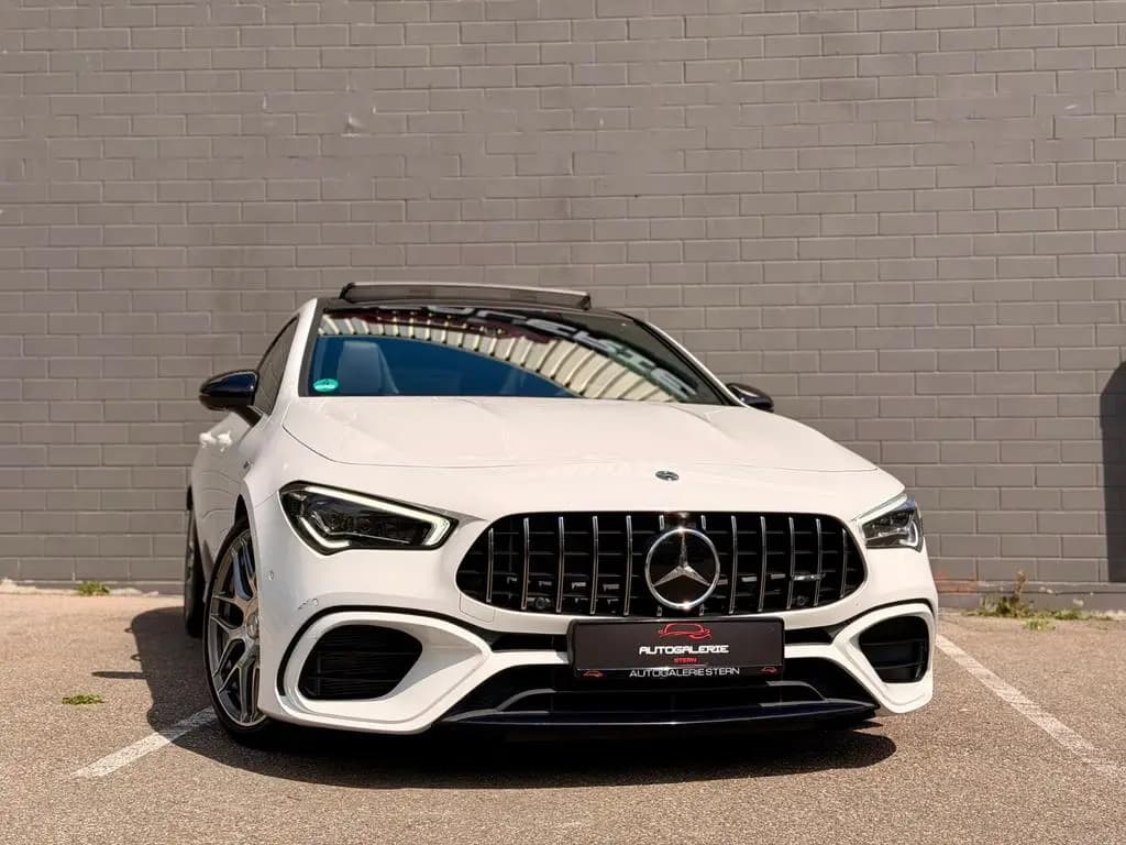Main__Slider__Photo:Mercedes-Benz CLA-Class 45 AMG Shooting brake/AMGPERFOMANCE/ABGAS* 03/2020-0