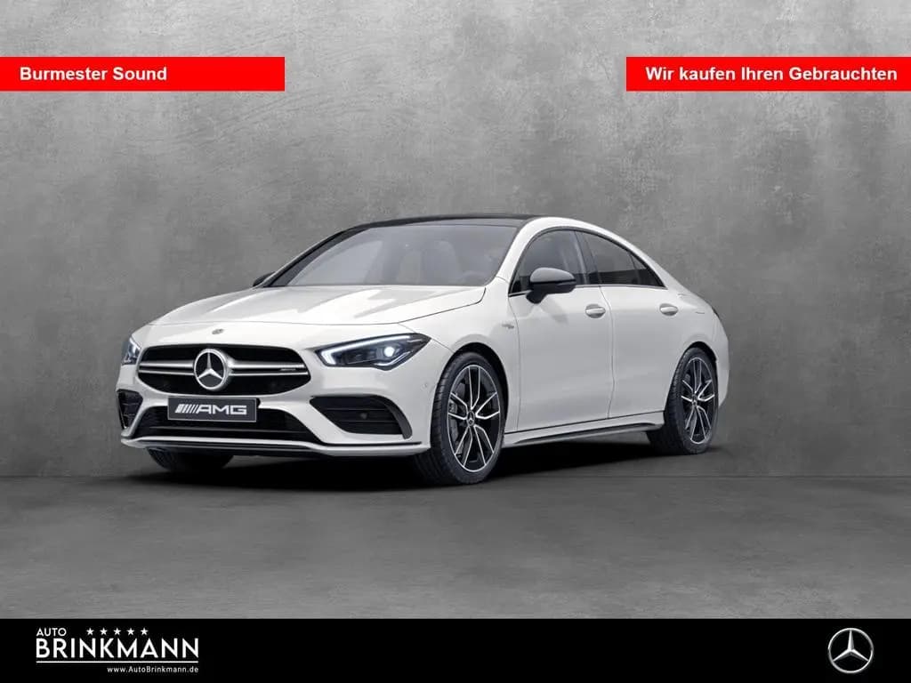 Main__Slider__Photo:Mercedes-Benz CLA-Class 35 AMG 4M Coupé PANO-SHD/KAMERA/BURMESTER 02/2020-0