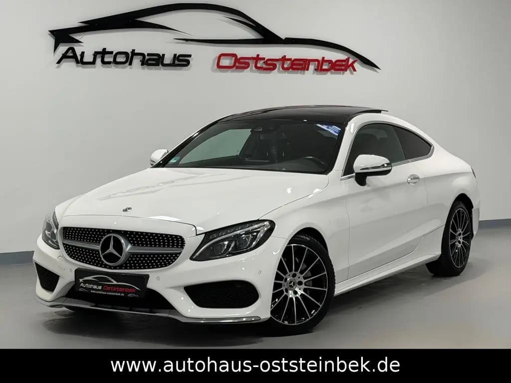 Main__Slider__Photo:Mercedes-Benz C-Class 220 d COUPE/AMG-LINE/PANO/KEY-LESS/BURMESTER/ 03/2018-0