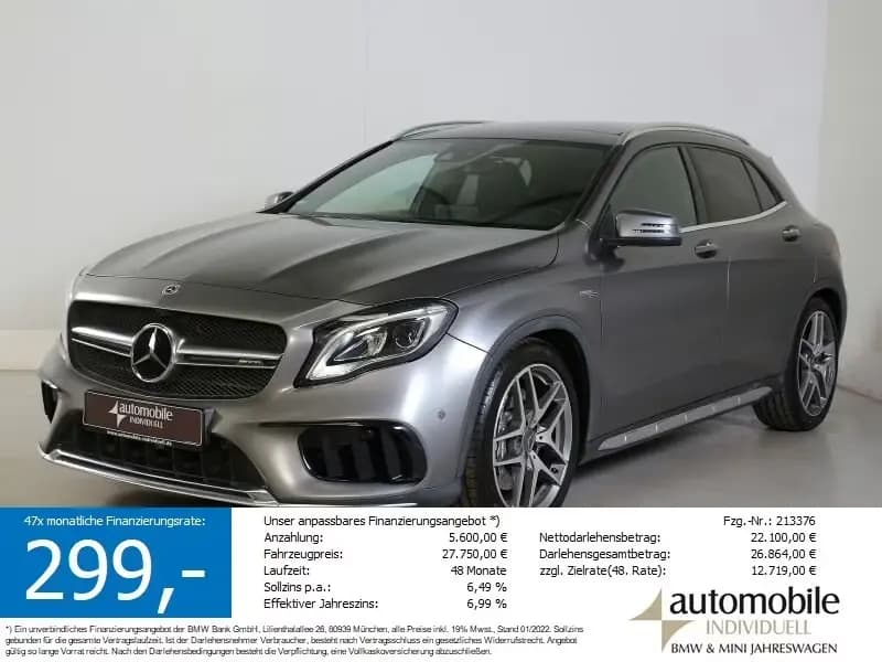 Main__Slider__Photo:Mercedes-Benz GLA 45 AMG 4Matic Distronic Keyless go H&K 05/2018-0