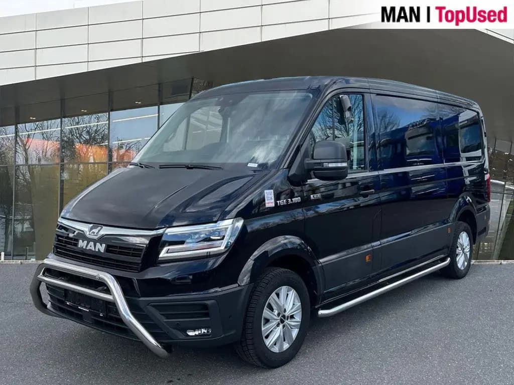 Main__Slider__Photo:MAN TGE 3.180 4X4 SB, Allrad, AHK, Rückfahrkamera 09/2023-0