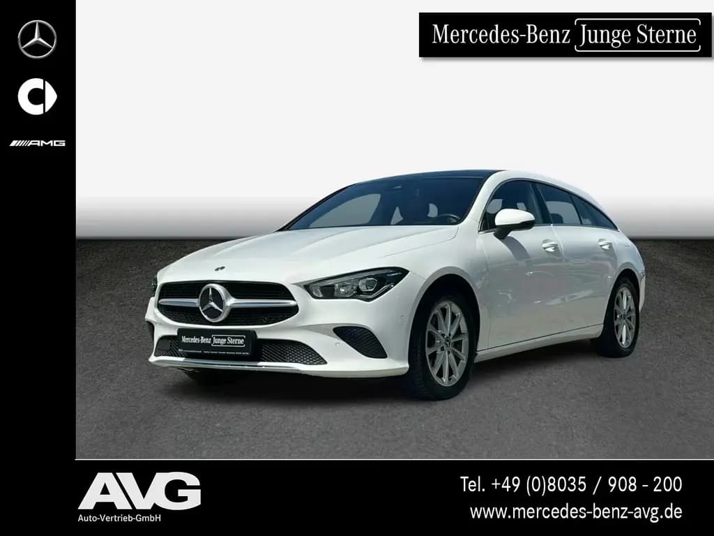 Main__Slider__Photo:Mercedes-Benz CLA 180 Shooting Brake LED PANO RFK 6-GANG MBUX 06/2020-0