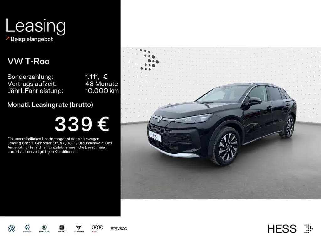 Main__Slider__Photo:Volkswagen T-Roc 1.5 eTSI DSG Style AHK*IQ.DRIVE*NAV*SHZ null-0